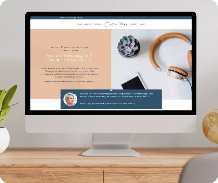 Website für eine Creative Studio Website für eine Creative Studio