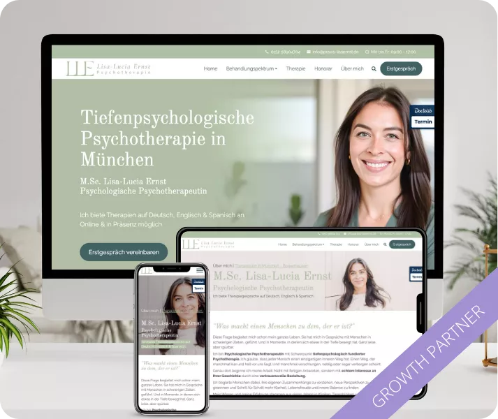 Responsive Website für eine Praxis Responsive Website für eine Praxis